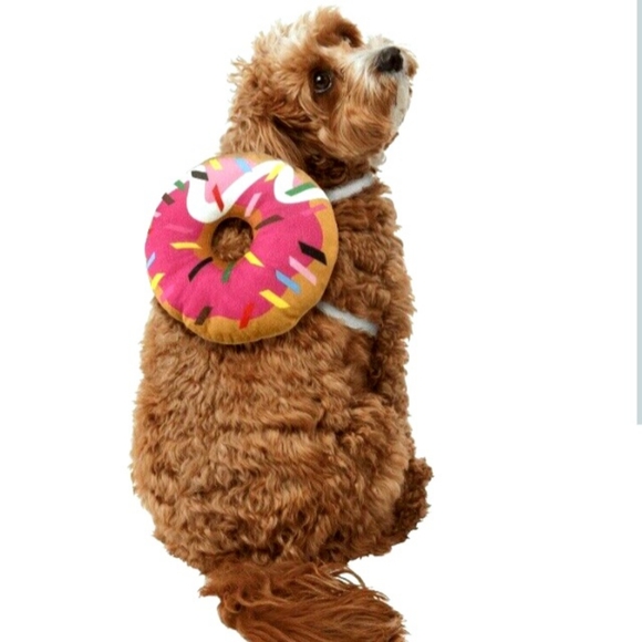 Other - 🍁NWT Frosted Pink Donut Pet Halloween Costume